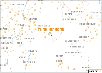 map of Cunhuachana