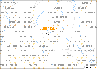 map of Cunimisca