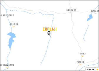 map of Cunliji