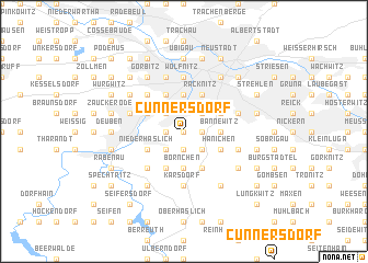 map of Cunnersdorf