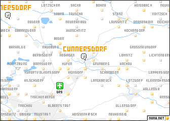 map of Cunnersdorf