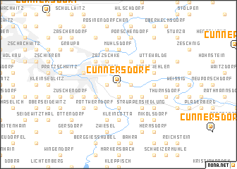 map of Cunnersdorf