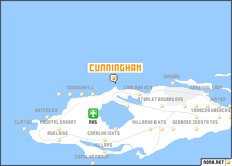 map of Cunningham