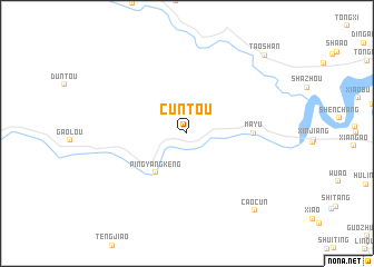 map of Cuntou