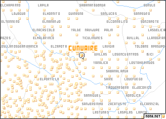 map of Cunuaire