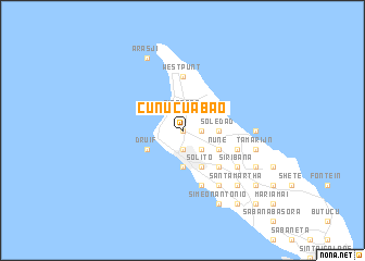 map of Cunucu Abao