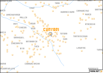 map of Cunyari