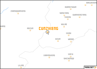 map of Cunzikeng