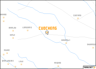 map of Cuocheng