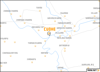 map of Cuo He