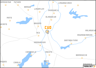 map of Cuó