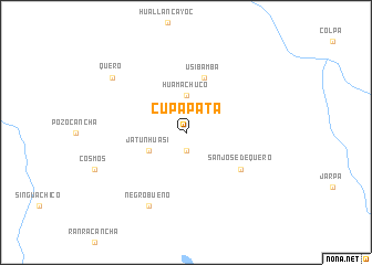 map of Cupapata