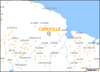 map of Cupeicillo