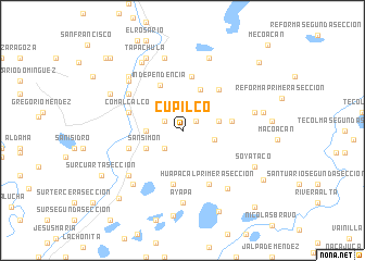 map of Cupilco