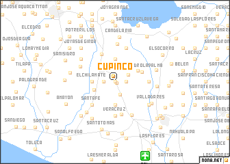 map of Cupinco