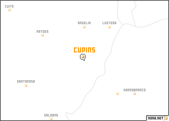 map of Cupins