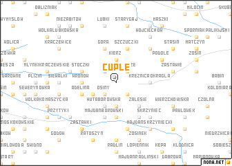 map of Cuple