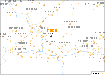 map of Cupo