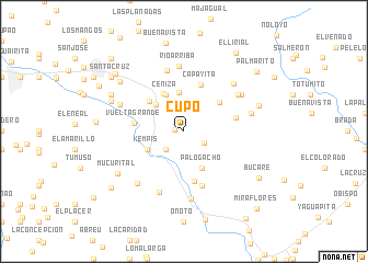 map of Cupo