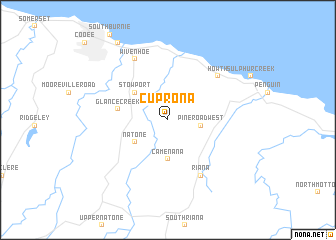 map of Cuprona