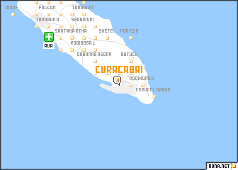 map of Cura Cabai