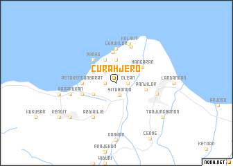 map of Curahjero