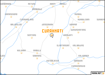 map of Curahmati