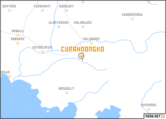 map of Curahnongko