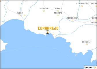 map of Curahrejo