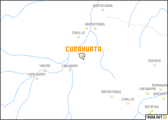 map of Curahuata