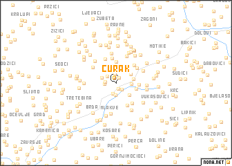 map of Curak