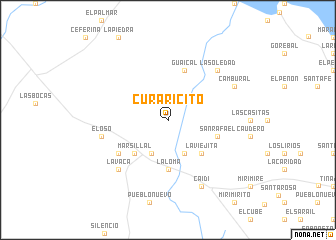 map of Curaricito