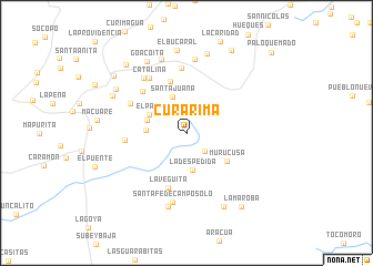 map of Curarima