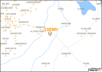 map of Curarí