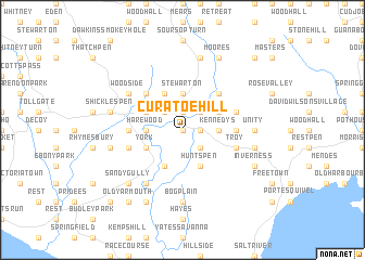 map of Curatoe Hill