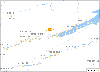 map of Cura