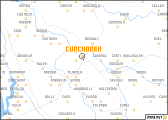 map of Curchorem
