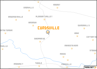 map of Curdsville