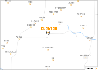 map of Curdton