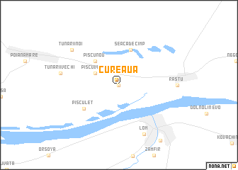 map of Cureaua