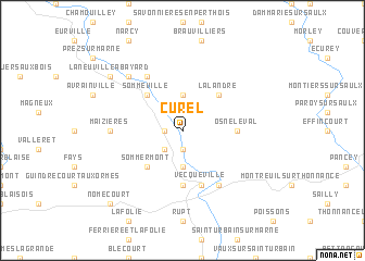 map of Curel