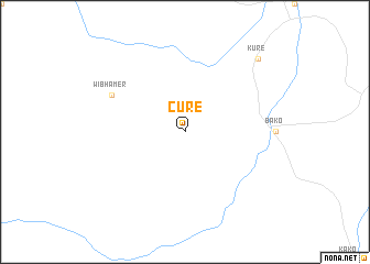 map of Cure