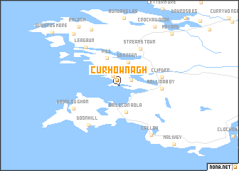 map of Curhownagh