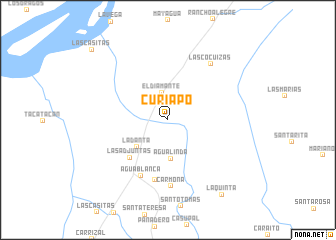 map of Curiapo