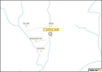 map of Curicha