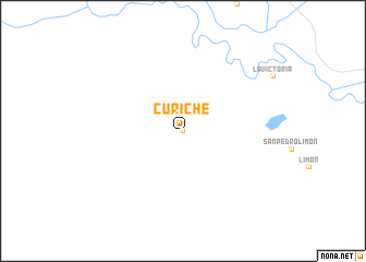 map of Curiche