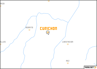 map of Curichón