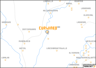 map of Curijineo