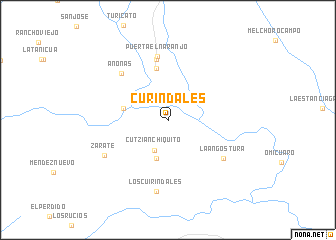 map of Curindales