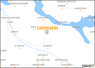 map of Curingueas